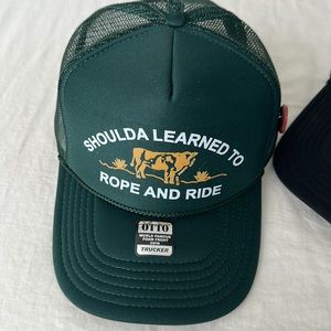 Green Rodeo Trucker Hat *NWT*